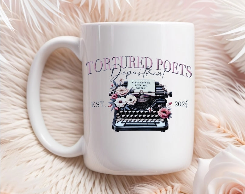 All's Fair In Love and Poetry 15oz Ceramic Mug