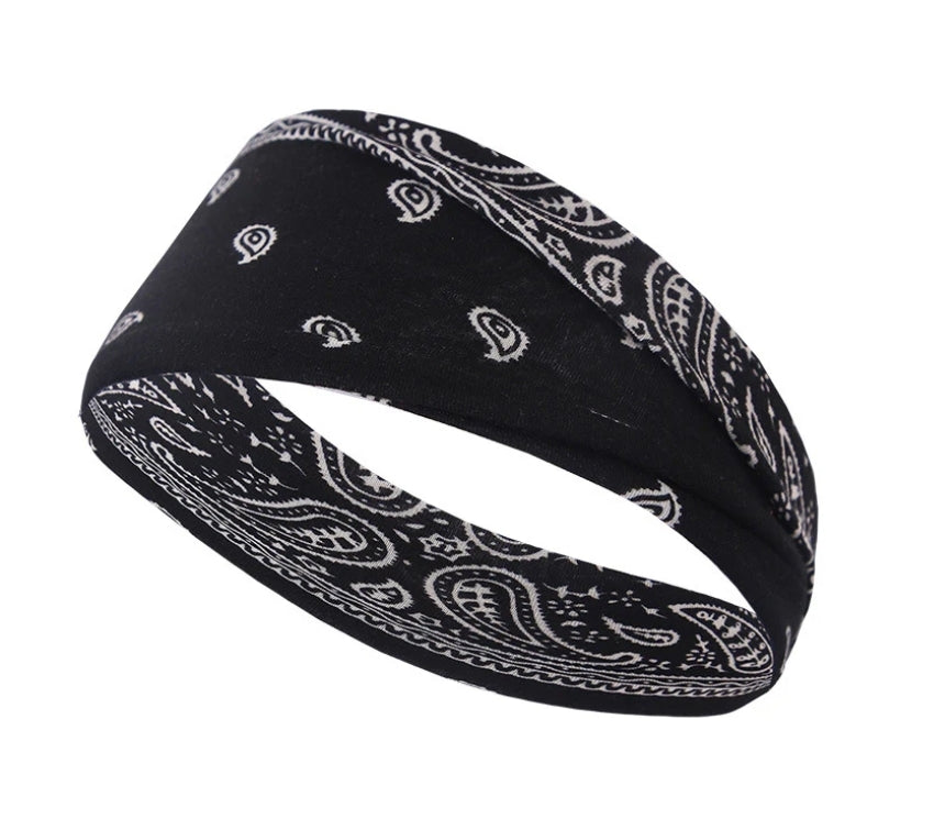 Paisley Print Headband/Headwrap