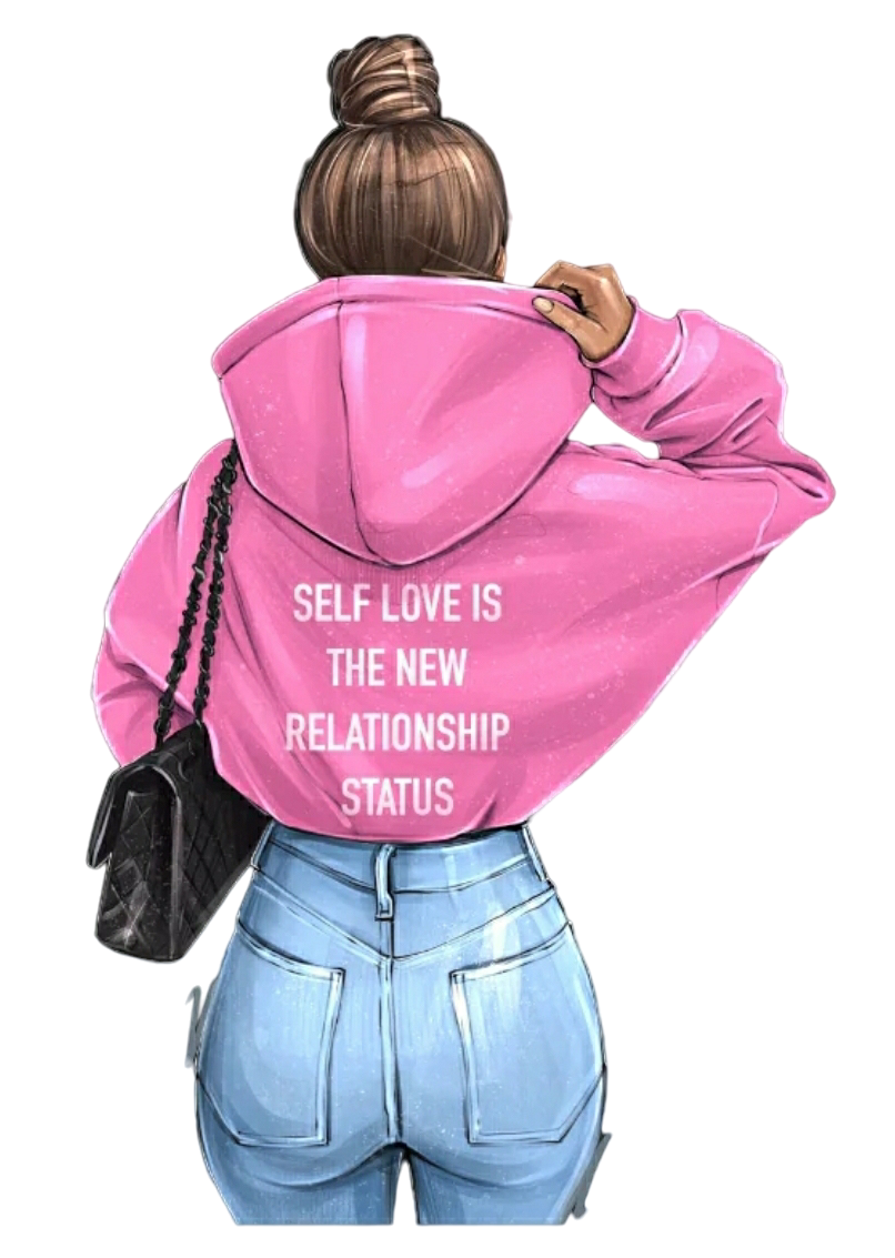 Self Love Is The New Relationship Status - Zippered Tote Bags
