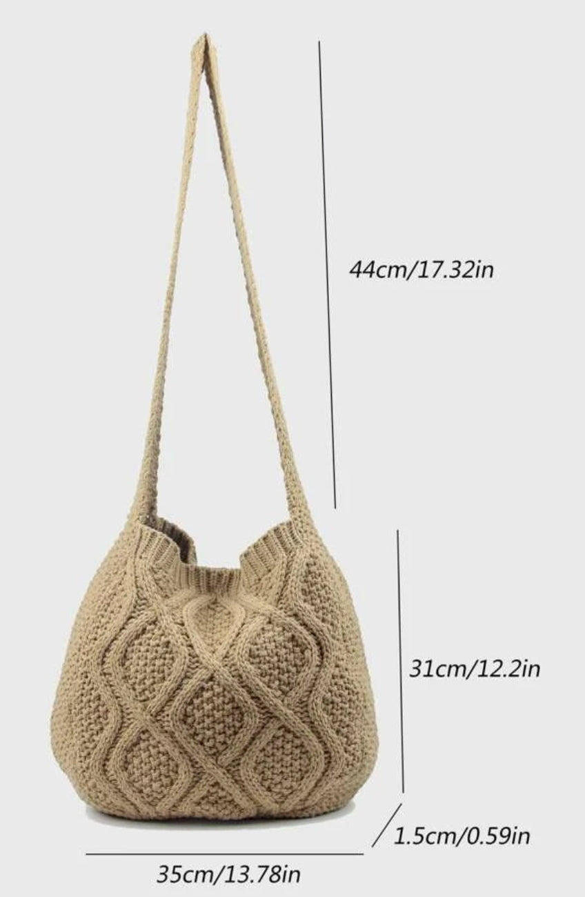 Green Crochet Shoulder/Crossbody Bags