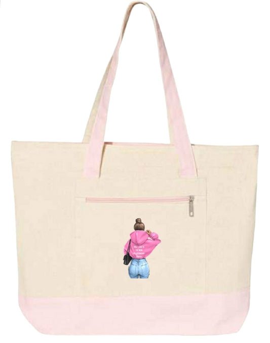 Self Love Is The New Relationship Status - Zippered Tote Bags