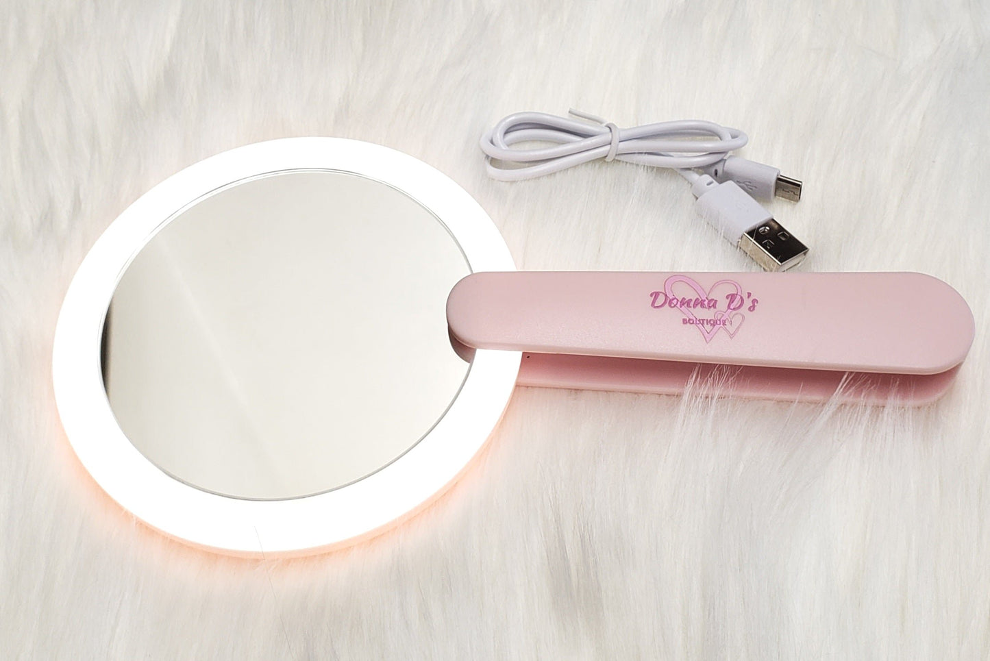 Handheld LED Mirror