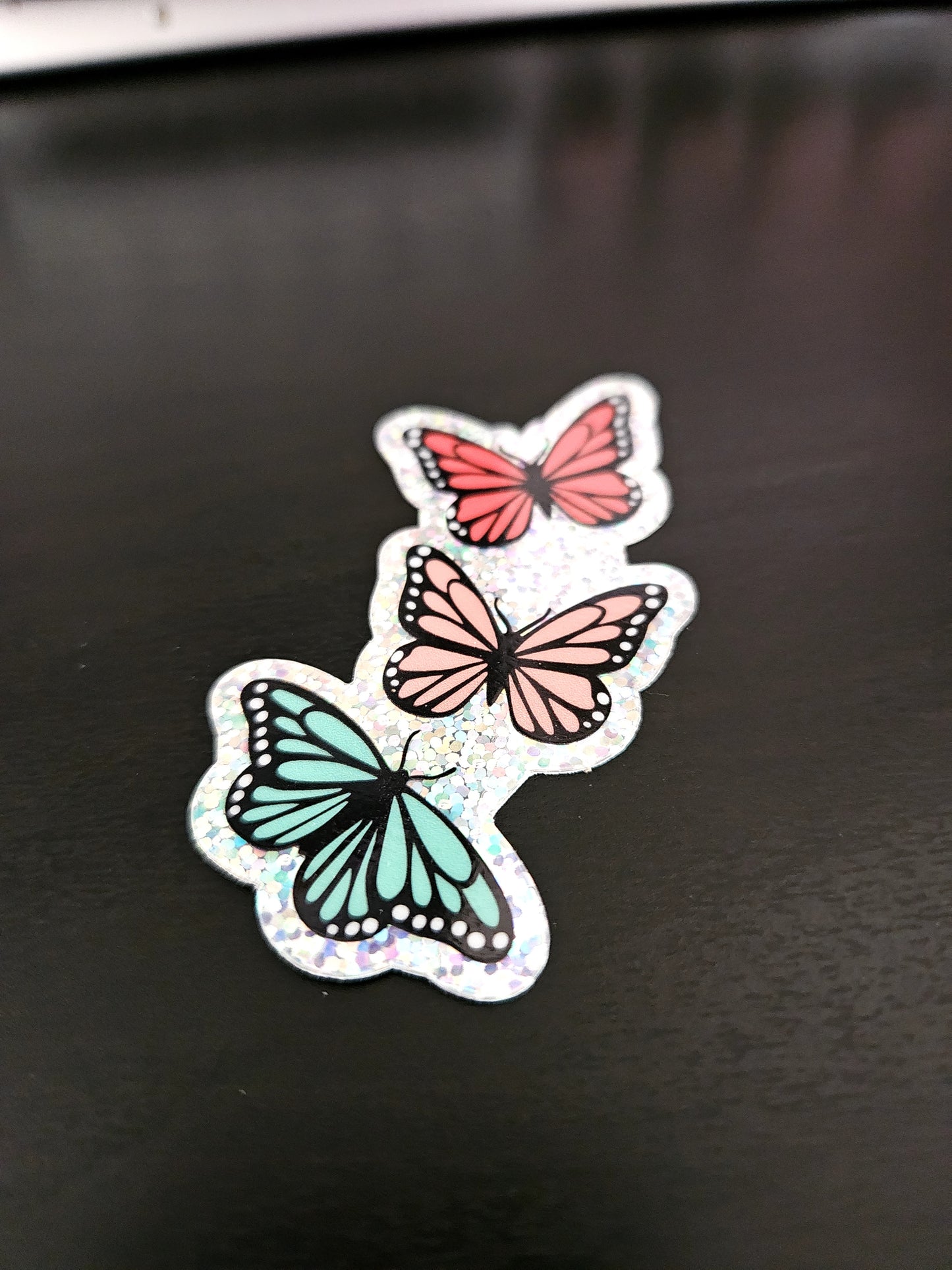 Butterfly Glitter Sticker