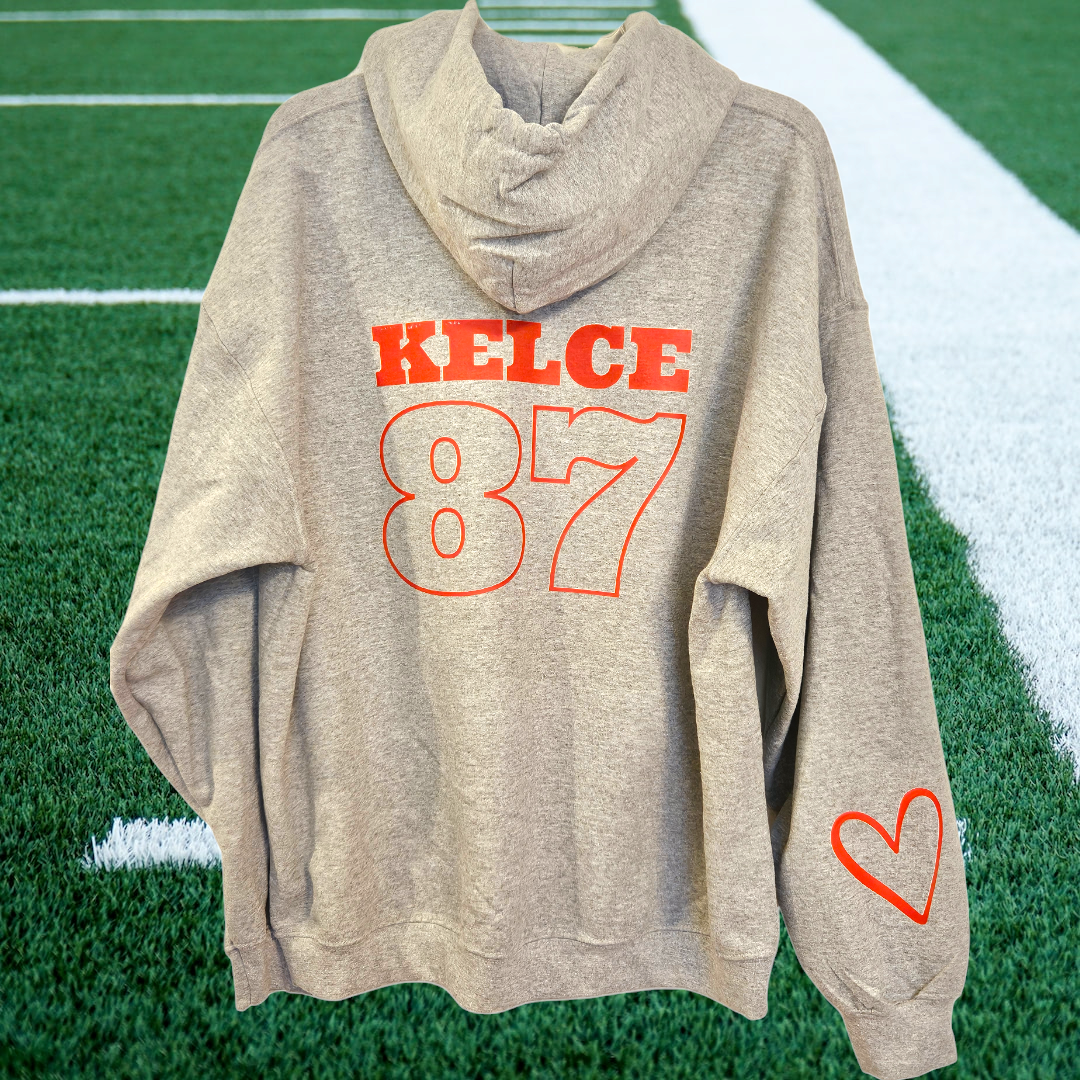 In My Kelce Era - Gray Unisex Hoodie