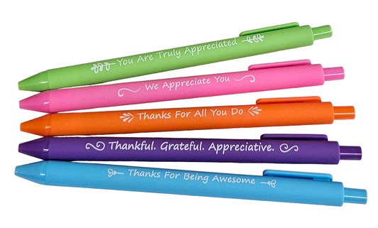 'Thank You'  Pens - 5pc Set