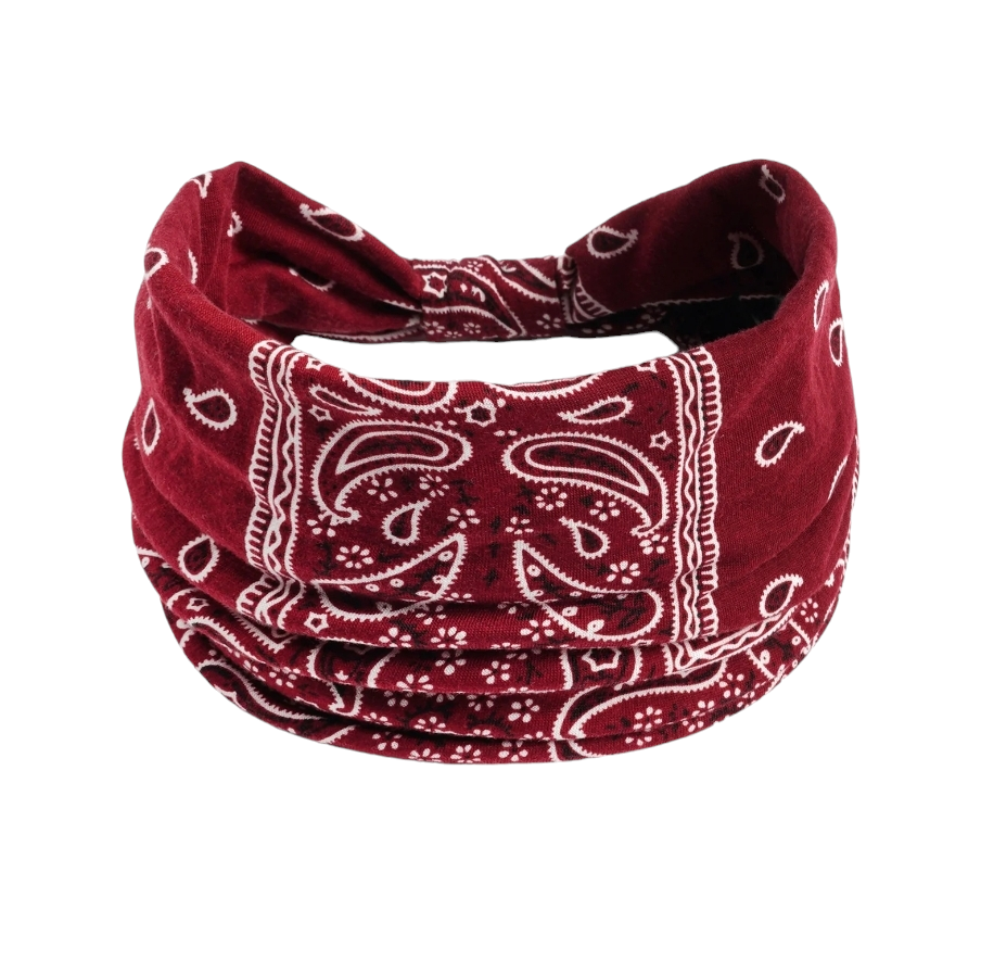 Paisley Print Headband/Headwrap