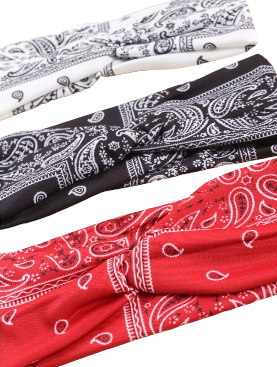 Paisley Print Headband/Headwrap