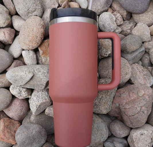 40oz Red Rust Tumbler