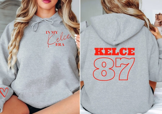 In My Kelce Era - Gray Unisex Hoodie