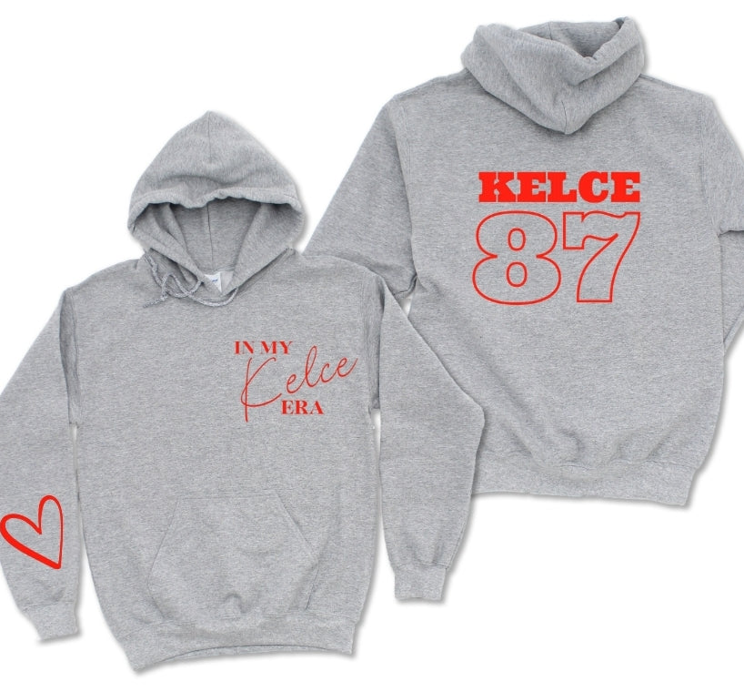 In My Kelce Era - Gray Unisex Hoodie