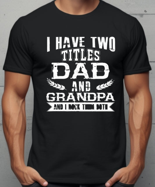I HAVE TWO TITLES...  Black Tshirt