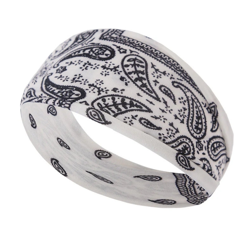 Paisley Print Headband/Headwrap