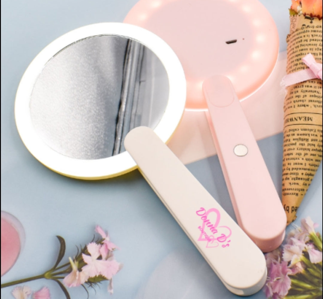 Handheld LED Mirror