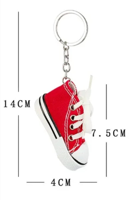 High-Top Shoe Keychains