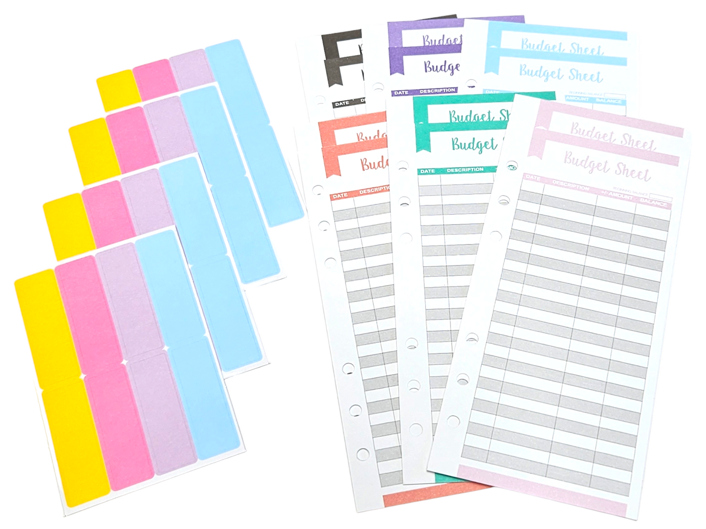 Personalized Holographic Budget Binders