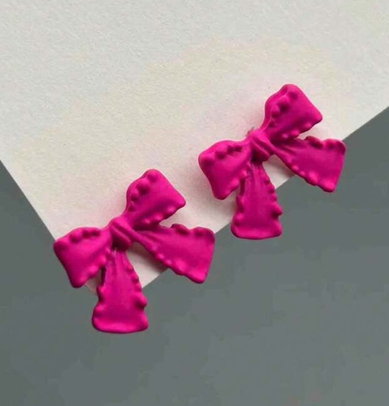 Cute Bow Shaped Earrings