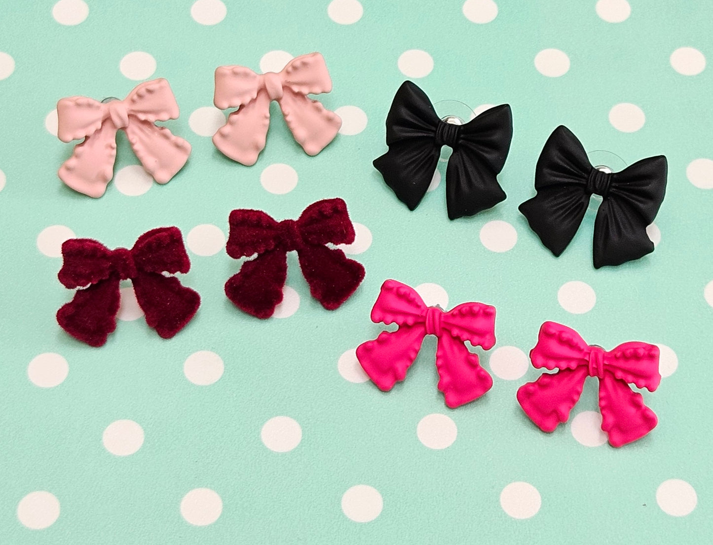 Cute Bow Shaped Earrings