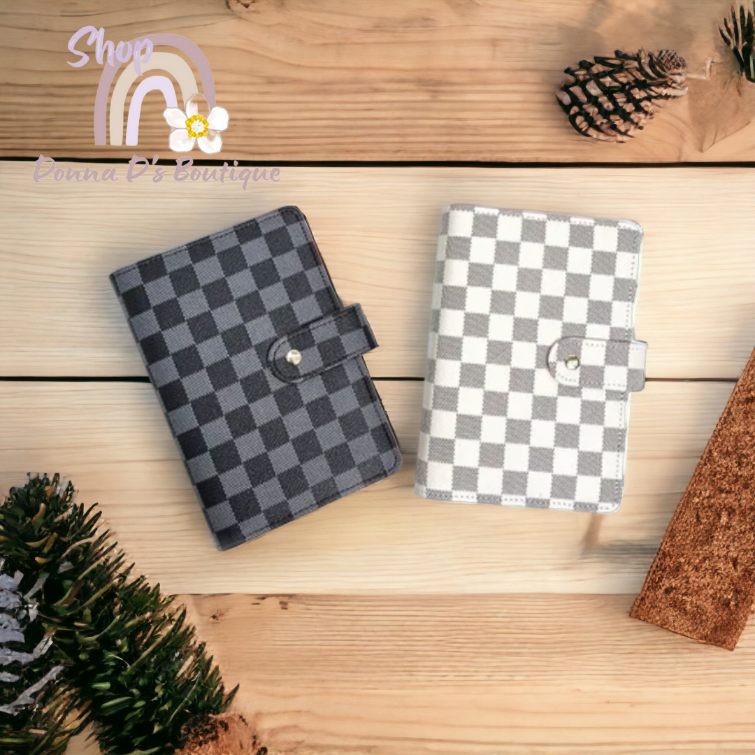 Checkered Budget Binder - A6