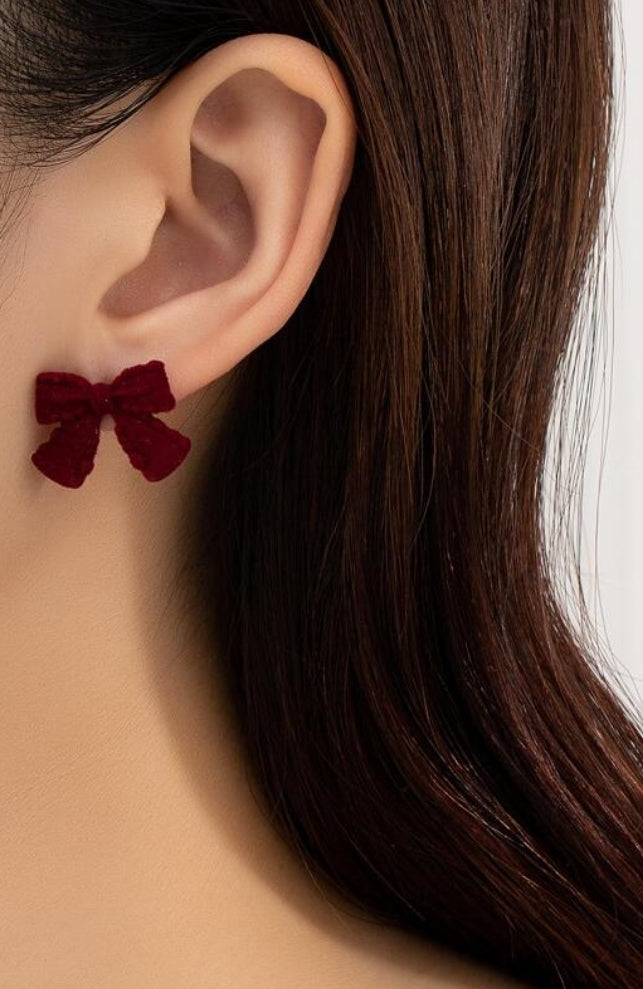 Cute Bow Shaped Earrings