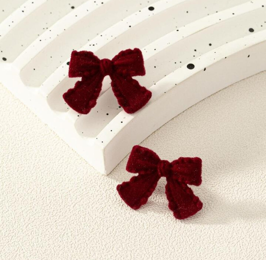 Cute Bow Shaped Earrings