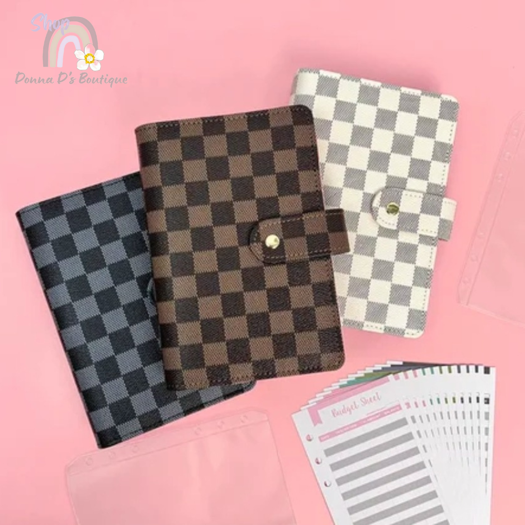 Checkered Budget Binder - A6