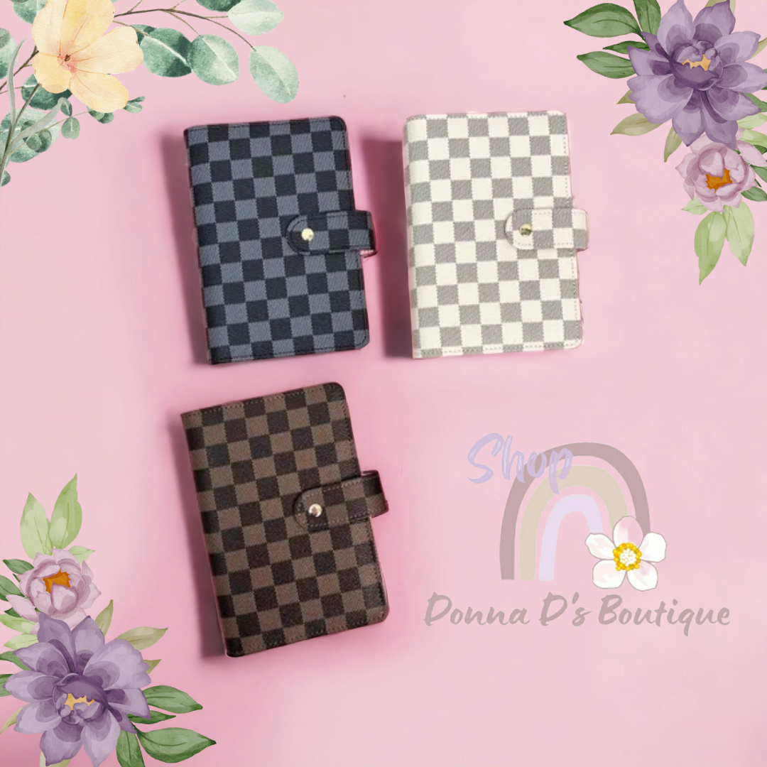 Checkered Budget Binder - A6