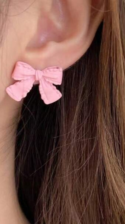 Cute Bow Shaped Earrings