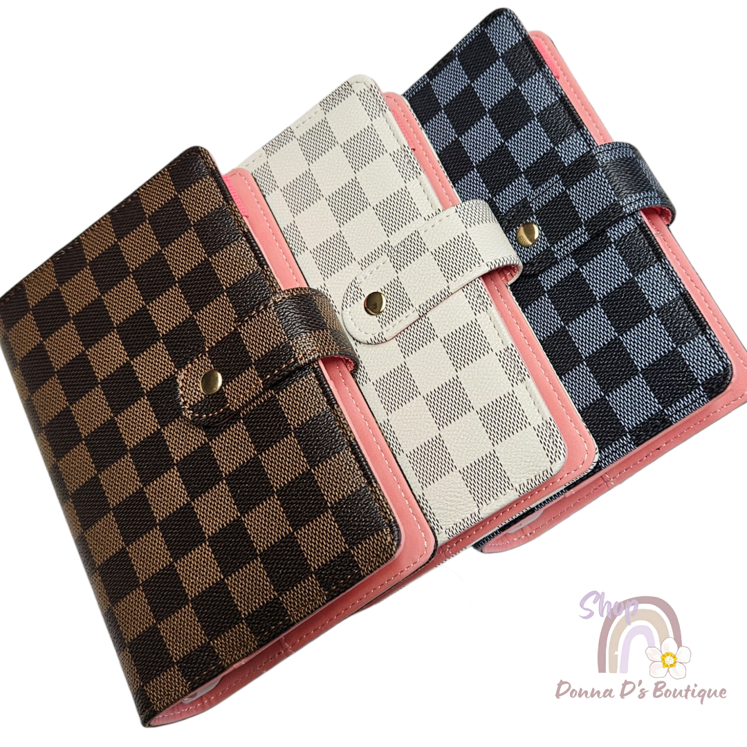 Checkered Budget Binder - A6