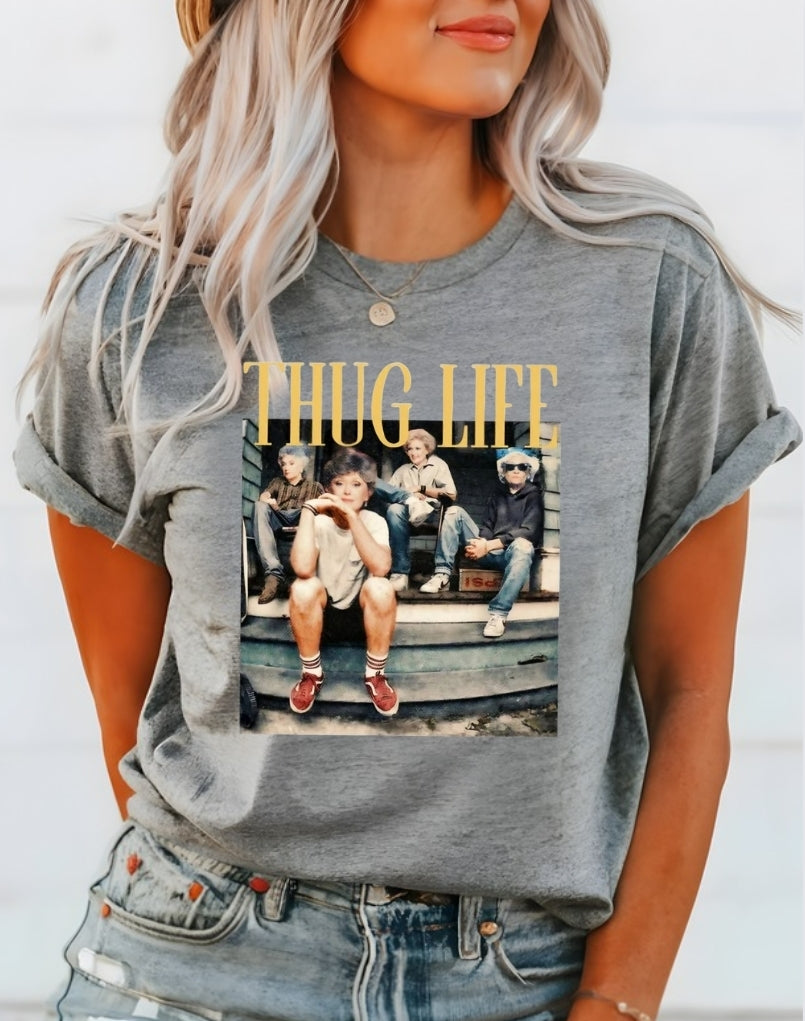 Golden THUG LIFE Unisex Tshirt