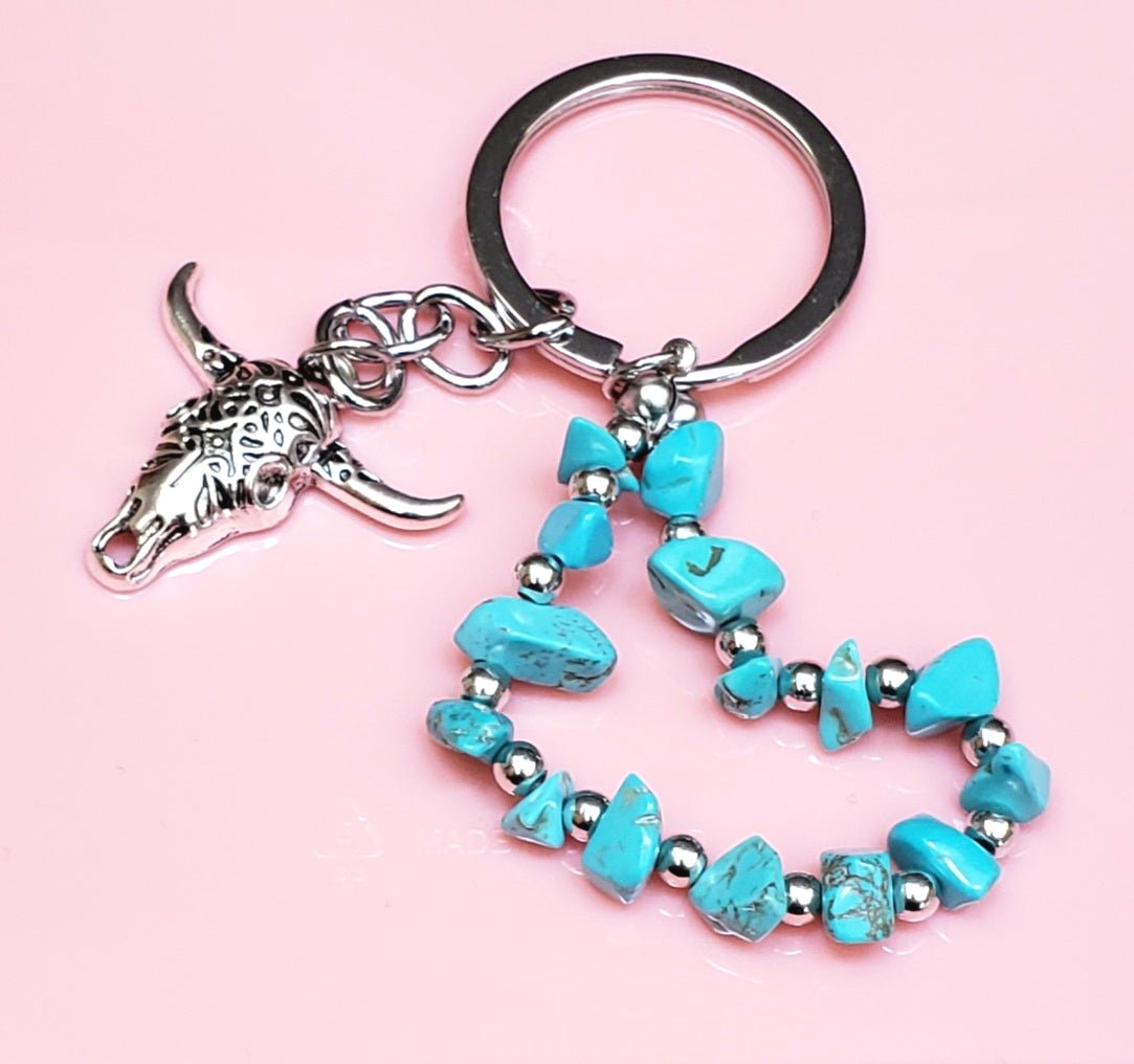 Cattle Charm Keychain