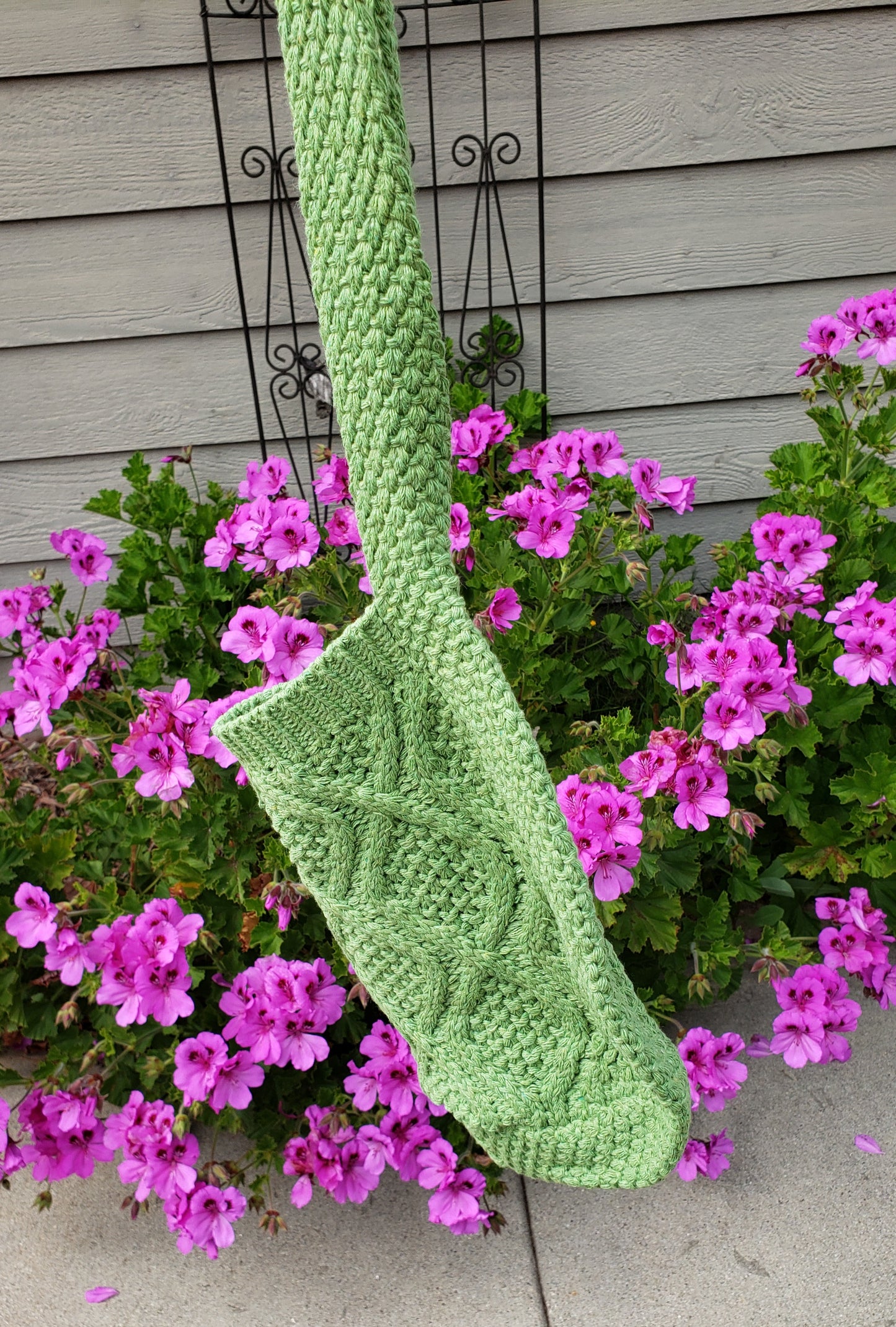 Green Crochet Shoulder/Crossbody Bags