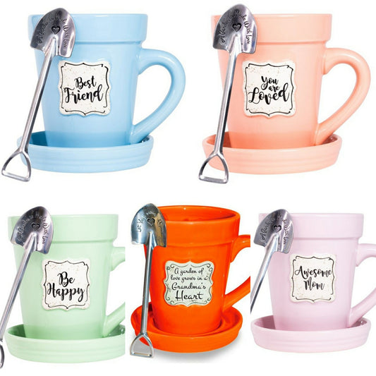 Flower Pot Mugs