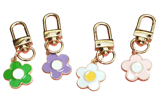 Flower Bag Charm
