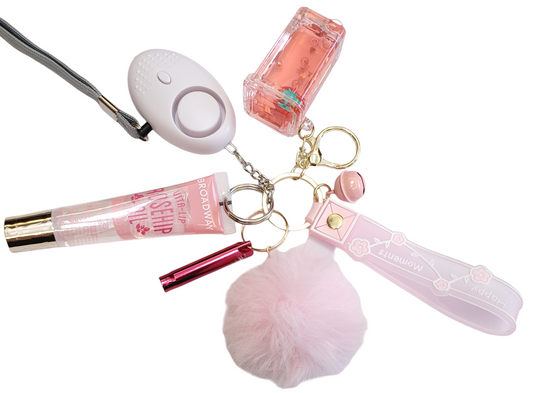 Strawberry Kids Safety Keychain