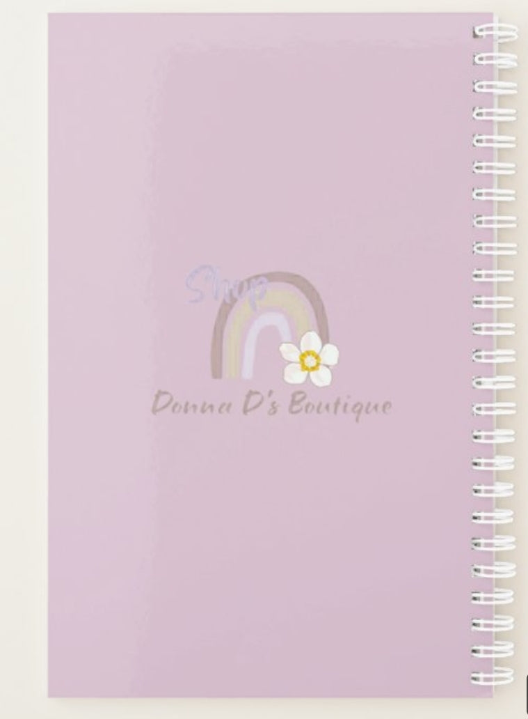 Manifest That Shit...  Hard Cover, White Spiral Planner