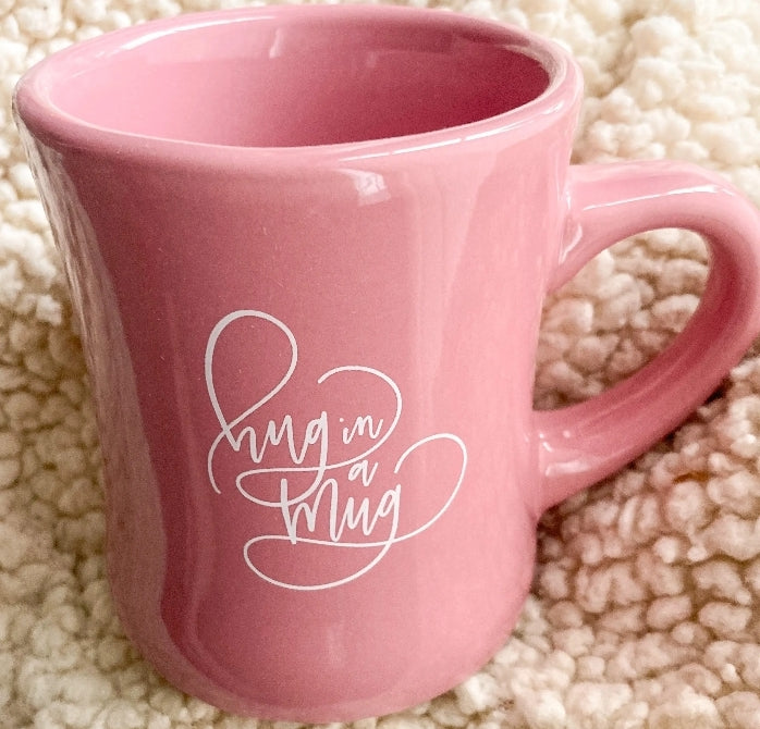 Hug in a Mug Coffee Mug - Ceramic Mug 