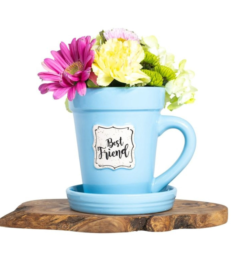 Flower Pot Mugs