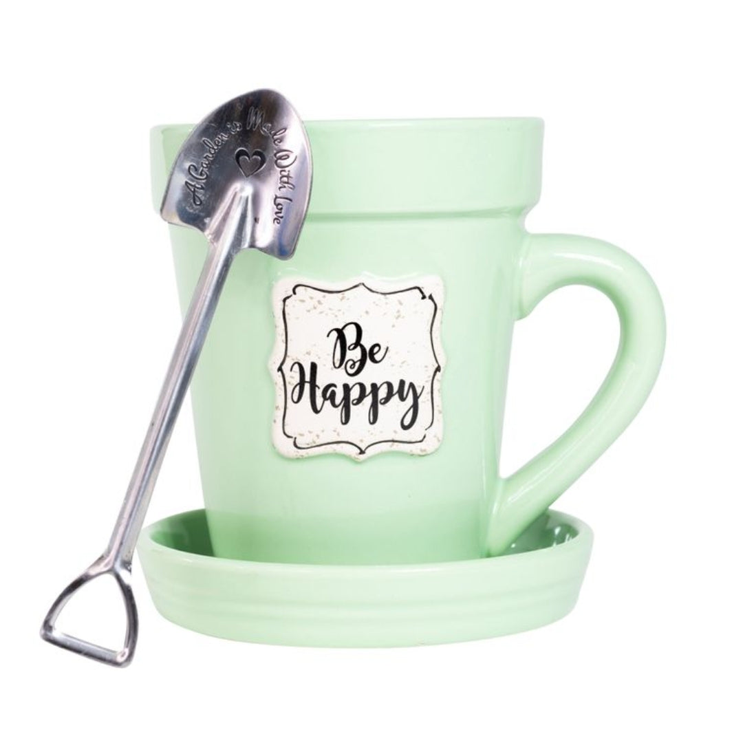 Flower Pot Mugs