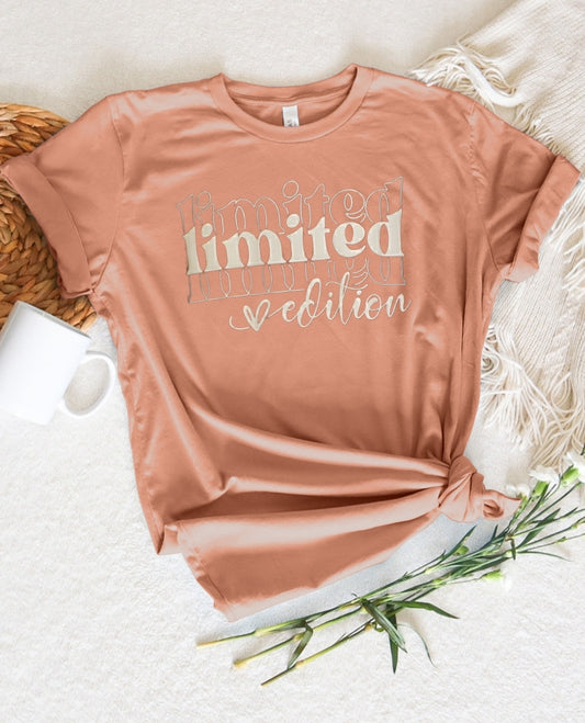 Terracotta Limited Edition Puffy Print Unisex Tshirt