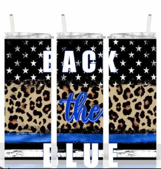 Back the Blue Tumbler